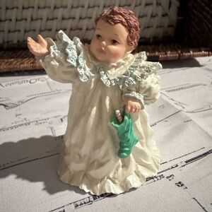 1990 "HOLIDAY SURPRISE" #H5551, The Heirloom Tradition, Maud Humphrey Bogart